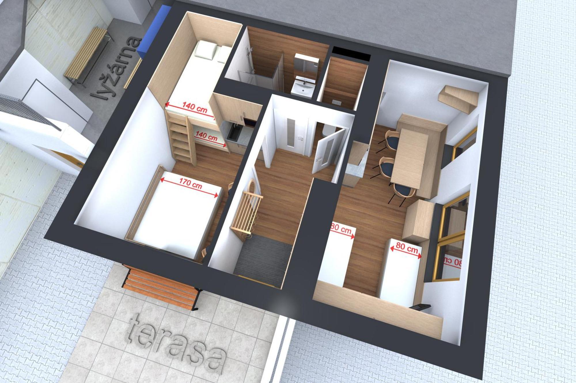 U Králíka, apartmán E Dolní Morava Kültér fotó
